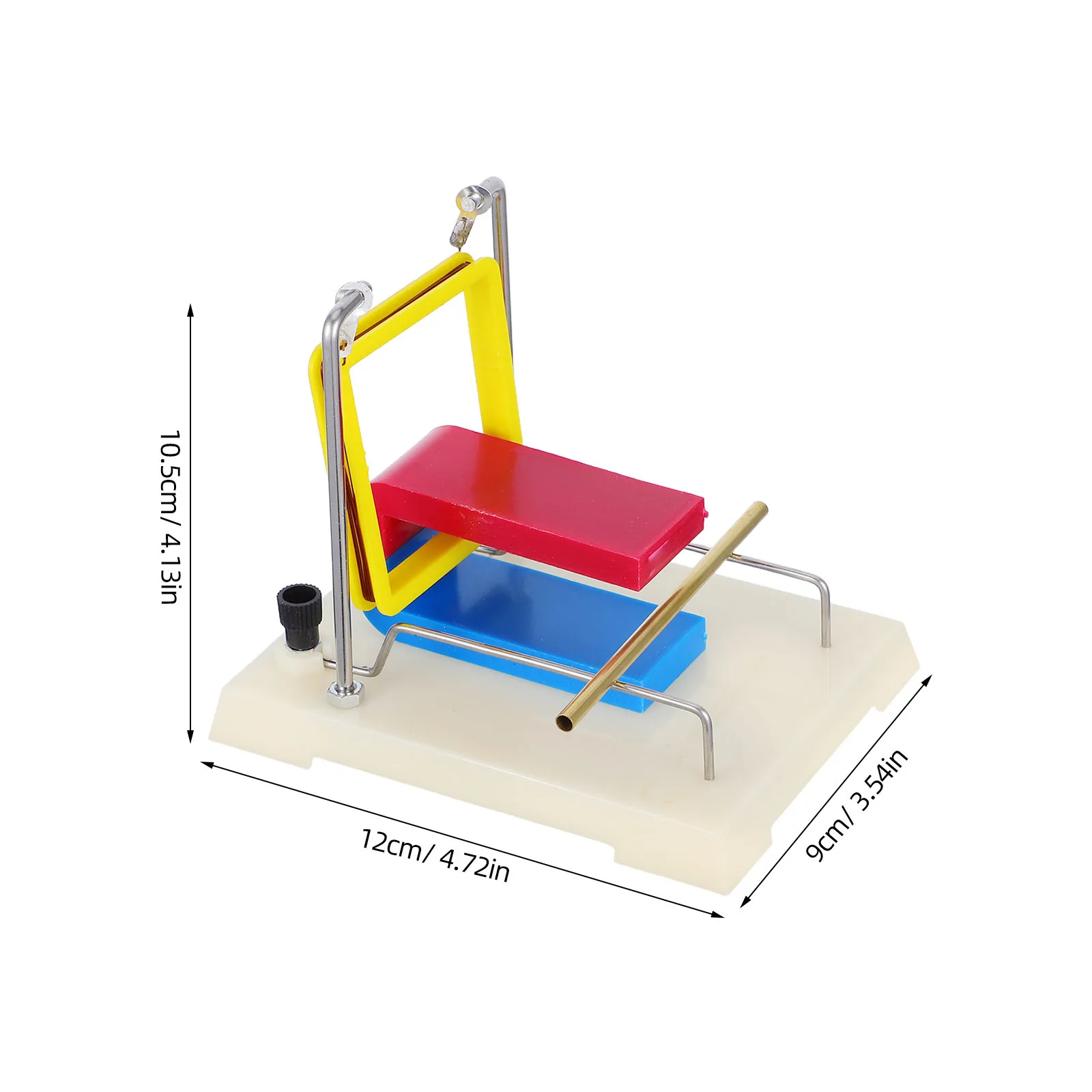 مجموعة واحدة من أدوات تجربة المجال المغناطيسي: مجموعة المغناطيس الكهربائي ذاتية الصنع لمشاريع العلوم في مختبر المدرسة معدات تدريس الفيزياء