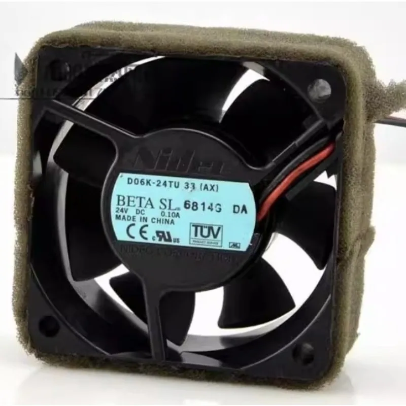 

New Cooler Fan for Nidec D06K-24TU 33 (AX) 24V 0.10 Printer Cooling Fan 6025 60*60*25MM