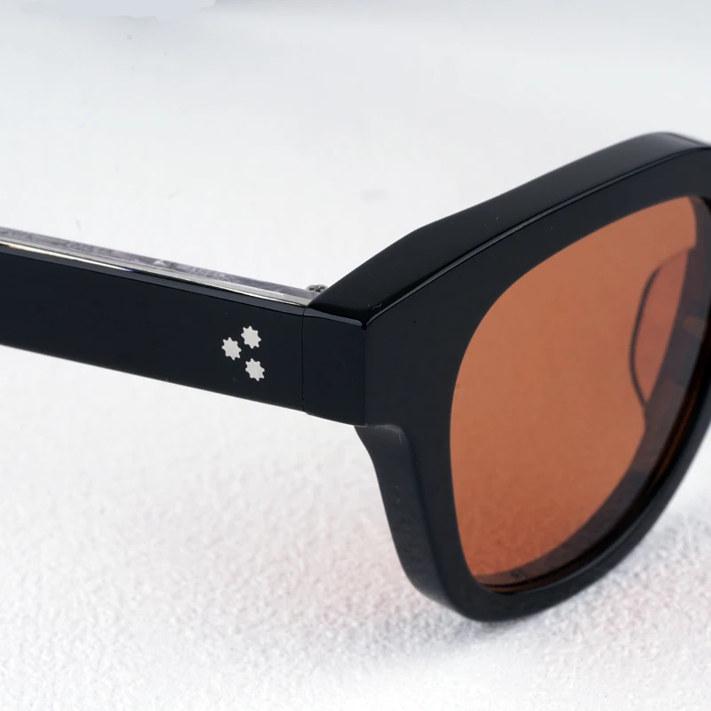 النظارات الشمسية النسائية 2025 الماركات الفاخرة جوليان النظارات الشمسية سميكة خلات مربع Uv400 النظارات الكلاسيكية النظارات الشمسية للرجال