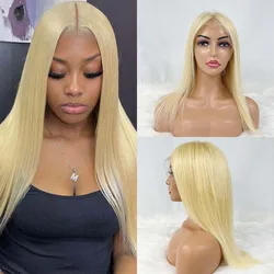 30 inch lace front wig 613 lace frontal blonde brazilian human hair wig sale straight full frontal 13x4 13x6 hd lace wigs