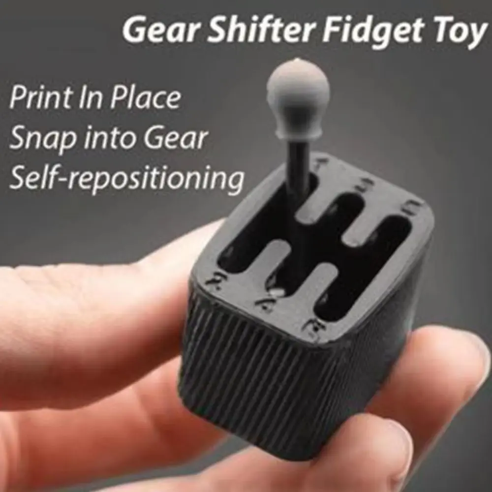 3D Printed Manual Gear Shifter Decorative Ornaments Car Accessories 3D Printed Fidget Fidget Manual Transmission Paddle