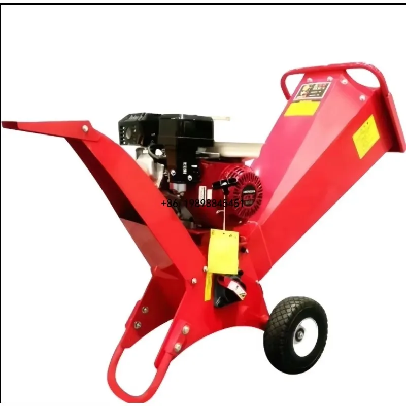 Garden Property Community Wood Chipper Multifunctional New Orchard Branch Crusher Straw Weed Leaf Crusher