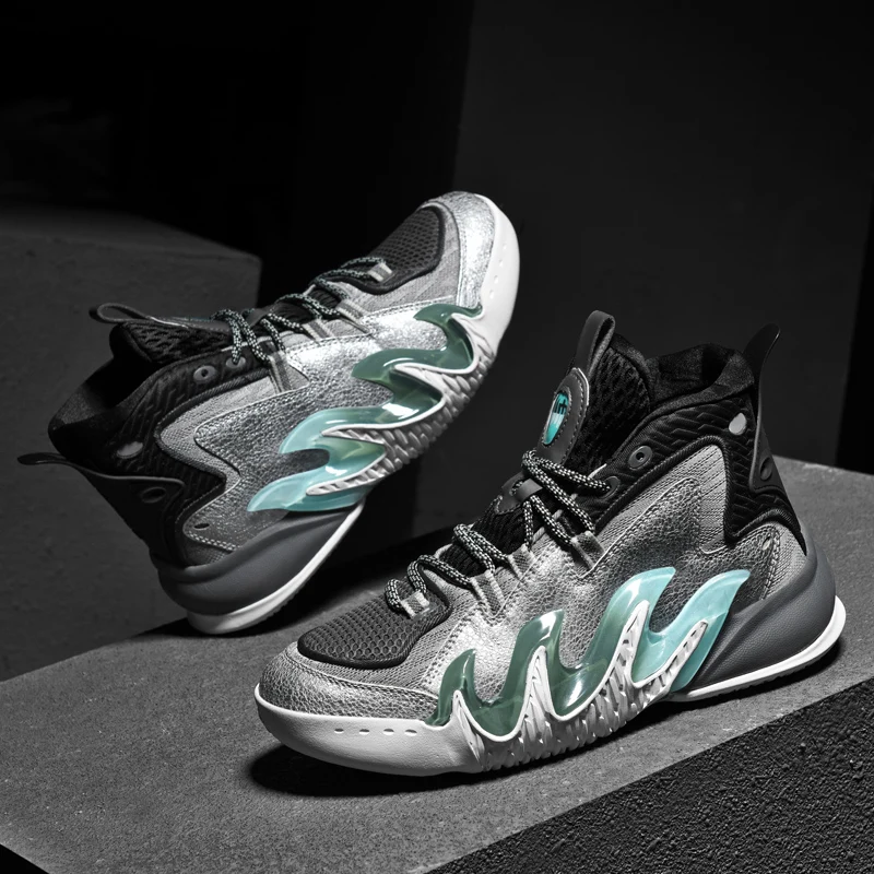 New hot sale 2025 comfortable breathable non-slip shock-absorbing unisex basketball shoes Basketball shoes Very good