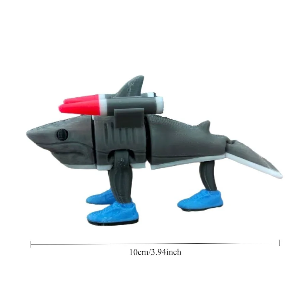 Tralalero Tralala Shark Toys راقصة الباليه تونغ تونغ صحور كابتشينو الشكل Brainbot أنيمي زخرفة مكتب ديكور الهدايا