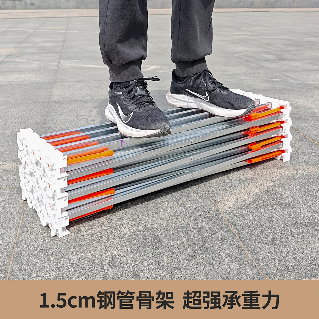 Windproof dragnet display rack folding poster rack activity signature wall stage telescopic background rack