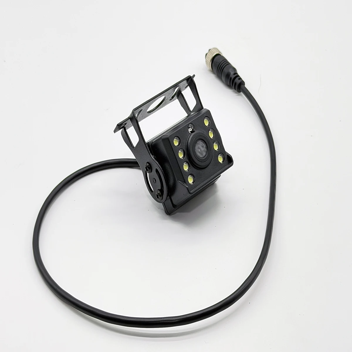 JISUID Reversing Camera 12V24V High-Definition Night Vision CCD Infrared 8-Lamp Cargo Camera Waterproof and Anti-Knock Car Image