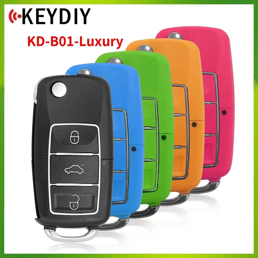 

KEYDIY B Series B01 Luxury Multicolor 3 Button Universal KD Remote Control Key For KD900/KD-X2/KD Mini Key Programmer