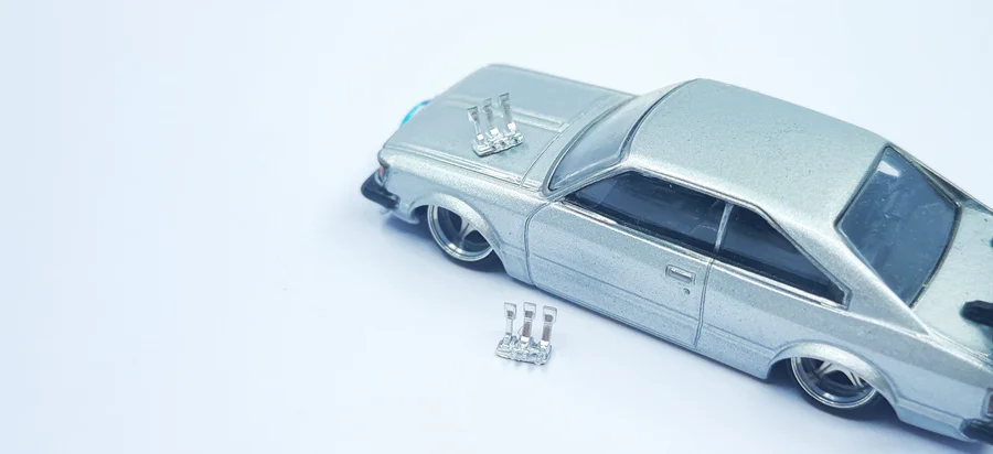 

Simulated accelerator brake clutch pedal car 1:64/43/18 model accessories modified car garage