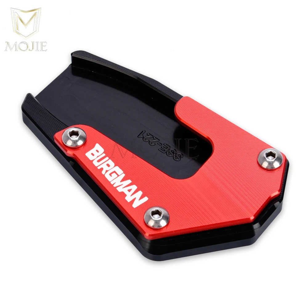 For SUZUKI Burgman650 AN650 Burgman 650 executive 2013-2023 Motorcycle Scooter Side Stand Enlarger Plate Kickstand Extension