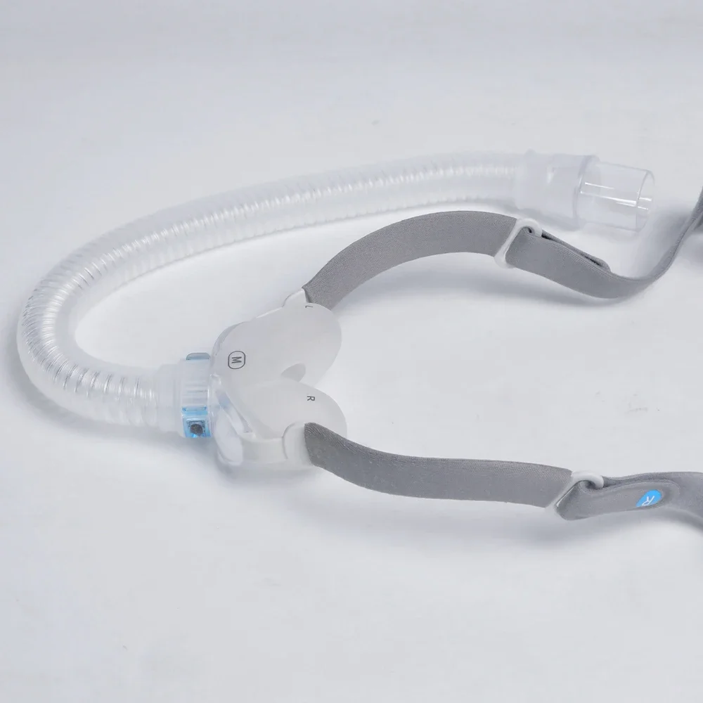 Yuwell YN-06 CPAP Nasal Mask Soft Silicone Cushion Sleep Apnea Mask Quiet Design 22mm Tube Comfortable Headgear Replacement