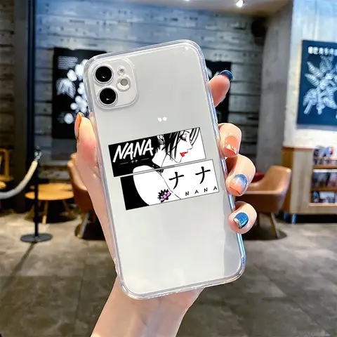 Japanskt anime Oosaki Nana telefonskal till iPhone 16 15 14 13 12 11 Pro Max Mini X XS XR 7 8 Plus 16E SE4 stötsäkert fodral 8 best sales Nana-fallet - №2