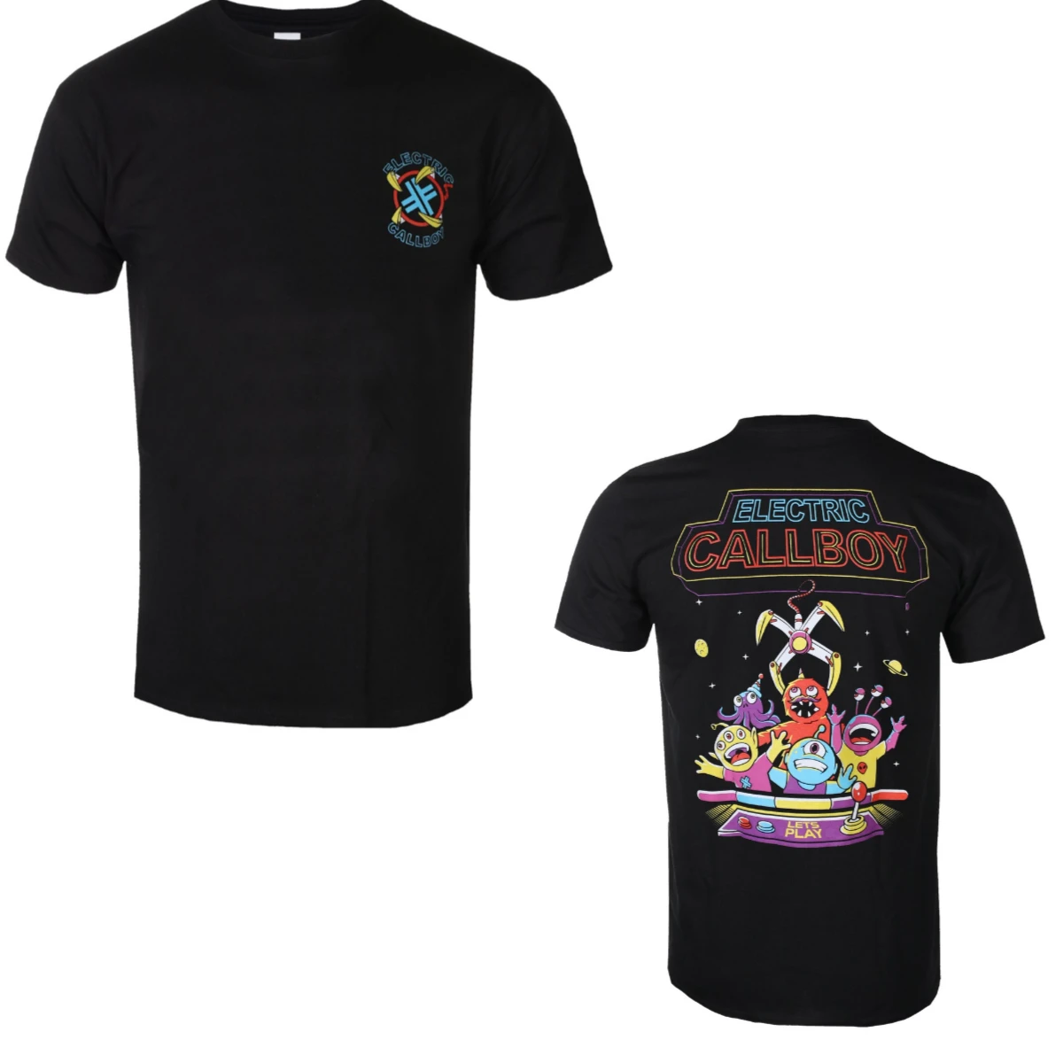 Fit Electric Callboy Graphic Cotton Band T-shirt Unisex Summer Short Sleeve Fashion Brand Tee Luxury Casual Vintage Tees