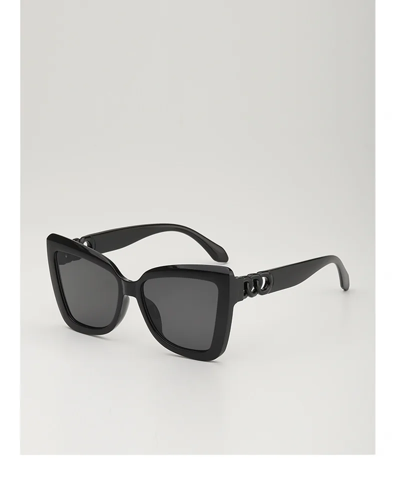 Großen Rahmen Vintage Quadrat Sonnenbrille Frauen Männer Cat Eye Sonnenbrille Brillen Goggle Quadrat Männlich Weiblich Rechteck Sonnenbrille ﻿ – Detail 5