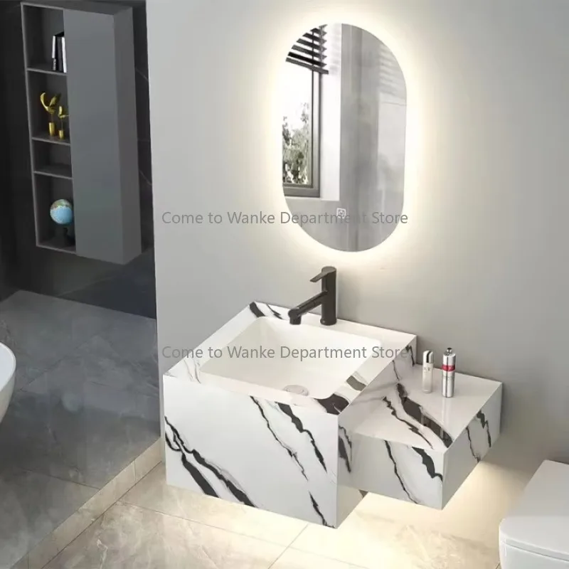 

Hot Item Slate Stone Marble European Style Bathroom Cabinet for Home Hotel