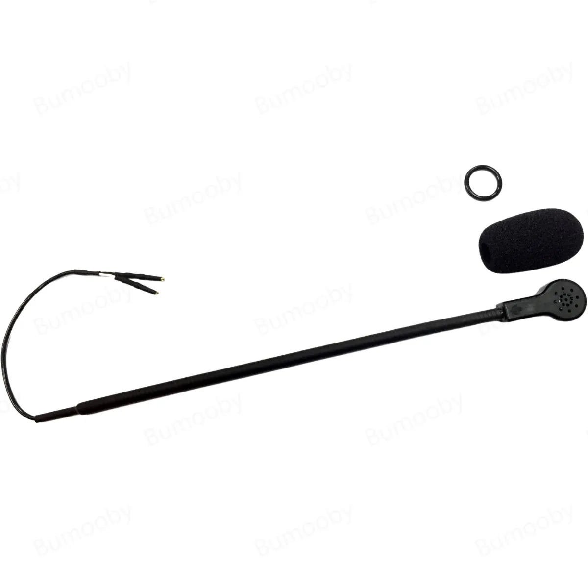 

150 Ohms Miniature Dynamic Noise Cancelling Microphone with Flexible Boom for Racing Radios Helmet