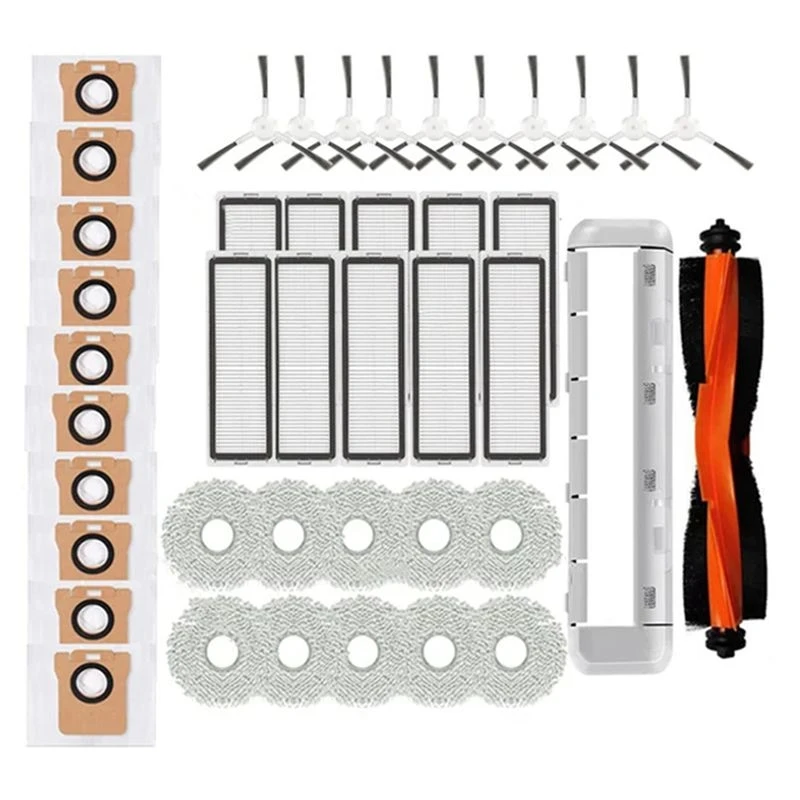 [Annual Specials] For Robot Vacuum X20+, X10+ / X20 Plus, X10 Plus Spare Parts Accessories Main Side Brush Mop Cloth Dust Bags