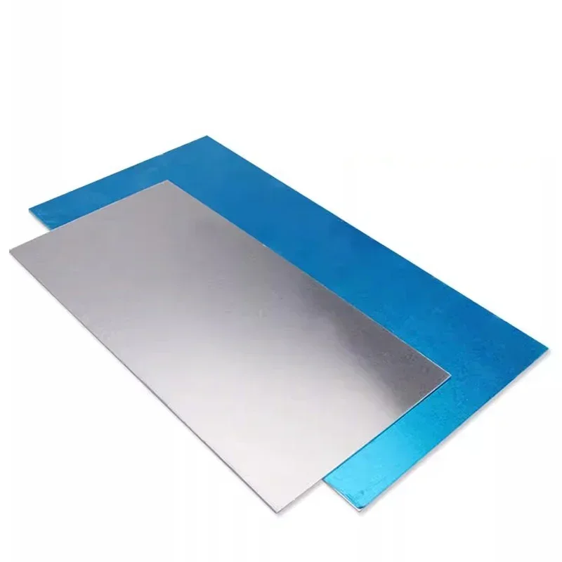 Aluminum Alloy Flat Plate 1060 Aluminium Sheet Thickness 0.8/1/1.2/1.5/2/3/4/5mm 100x100 150x150 200x200 200x300 300x300mm
