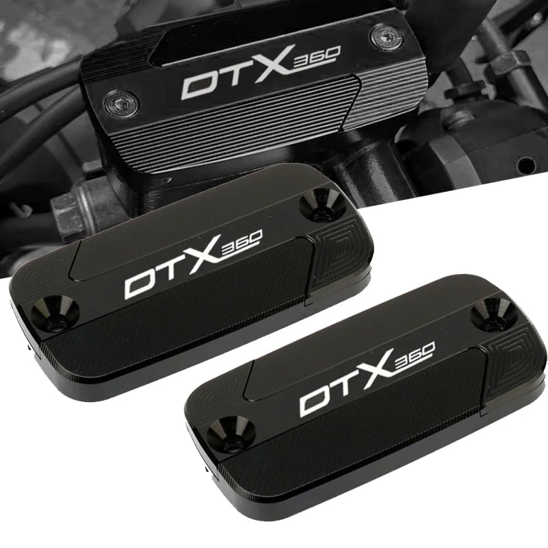 For DTX 360 DT X360 360 TCS DTX360 2022 2023 Motorcycle CNC Front Brake Reservoir Fluid Tank Oil Cup Cover