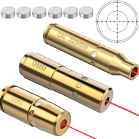 .223 9mm Laser Cartridge Collimator for Pistol Rifle Laser Boresighter Red Dot Laser Bore Sighter Shooting Training Accessories