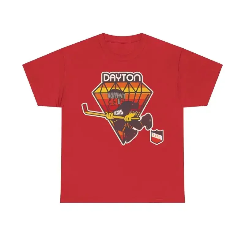 Dayton Gems Ohio IHL Hockey Team T shirt