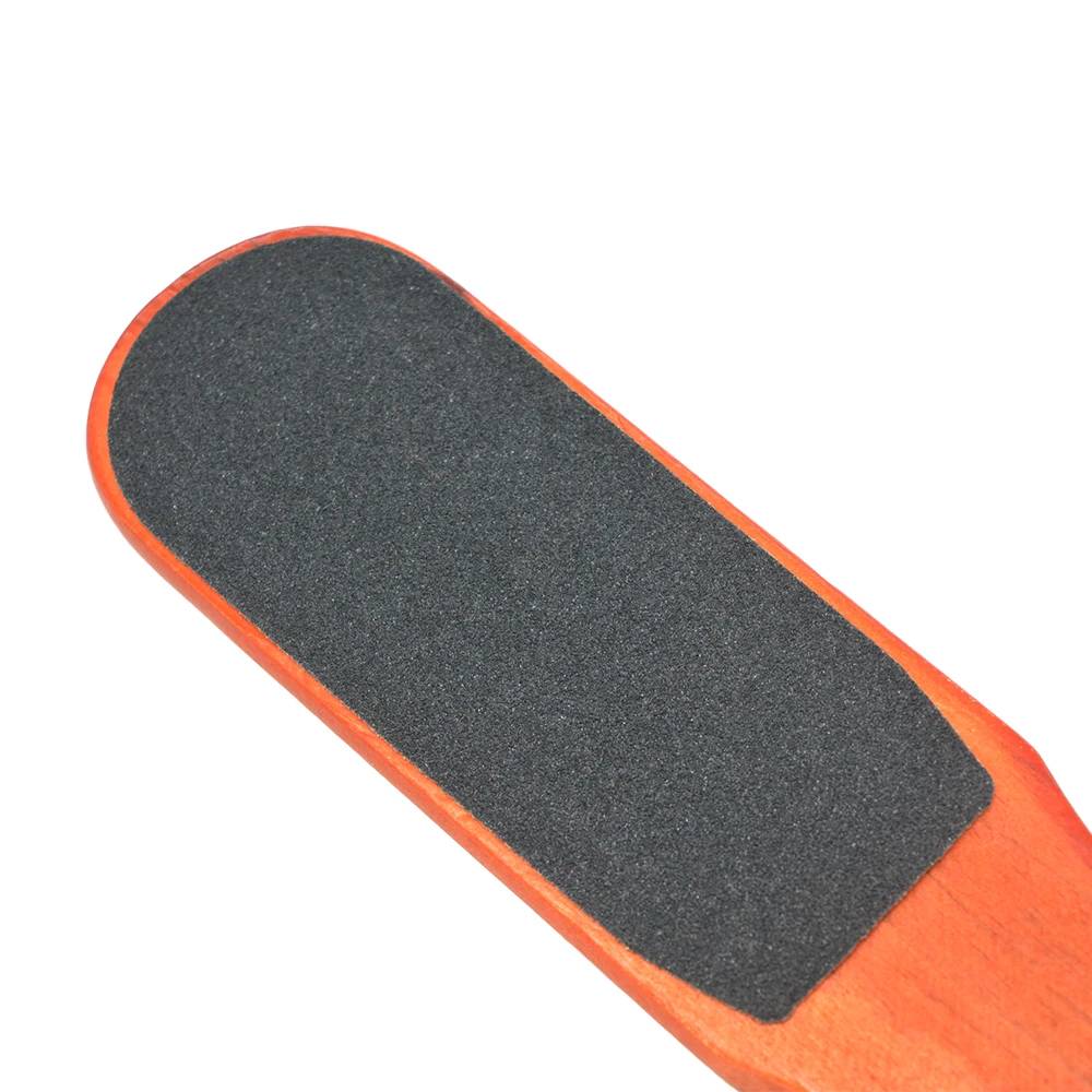 Wysokiej jakości + Profesjonalny + Naturalny 6 szt./zestaw Drewniany Dwustronny Pilnik do Stóp Usuwający Zrogowaciały Naskórek Narzędzie do Pedicure Pilniki do Paznokci