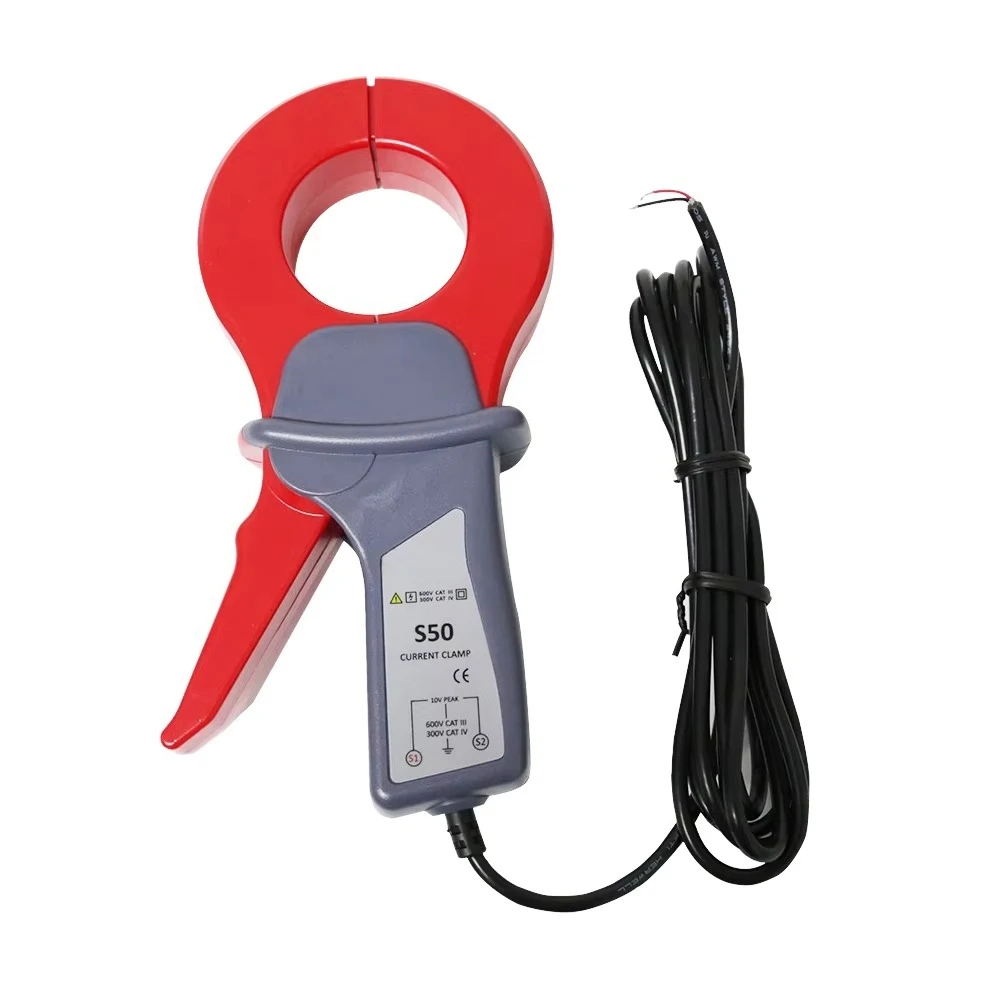 S50 1200A 2MHz oscilloscope with AC current clamp, CT 2MHz bandwidth for test instrument OEM customizable