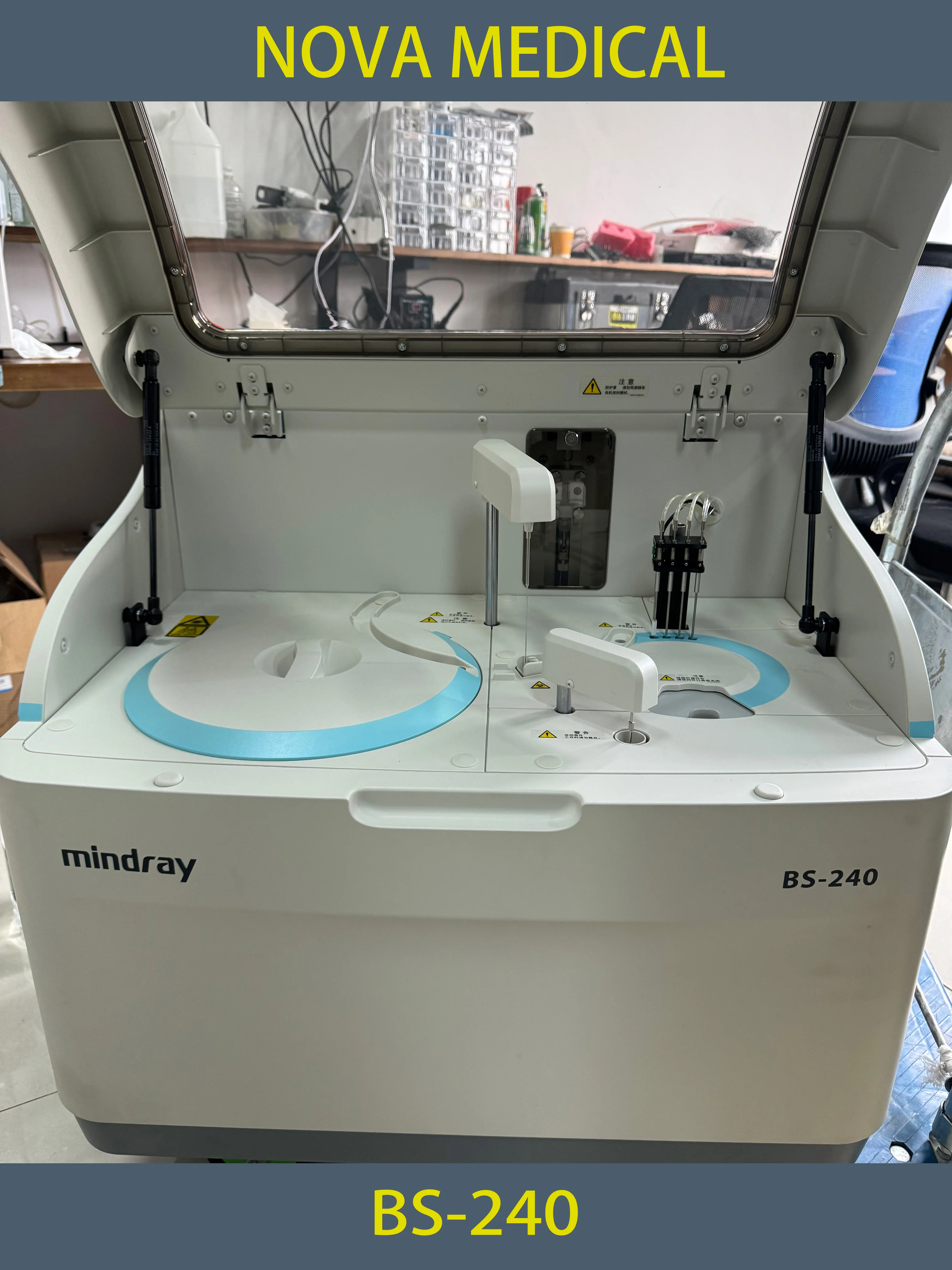 Good Condition Used Mindray BS-240 Full Automatic Biochemical Analyzer  Chemistry Analyzer