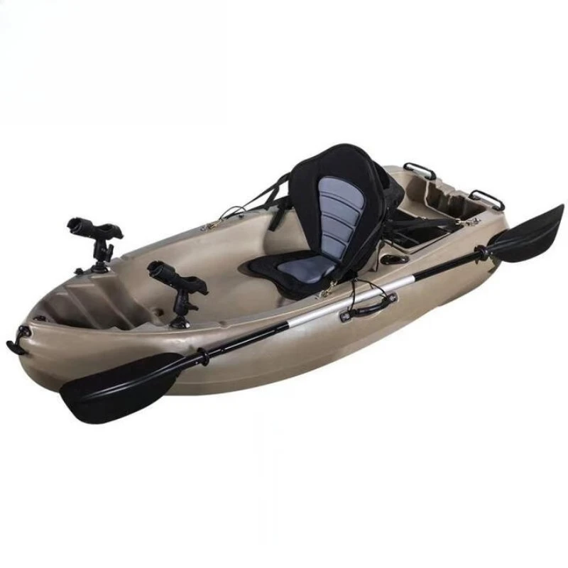 

Kayaks can be equipped with power, thicker and harder