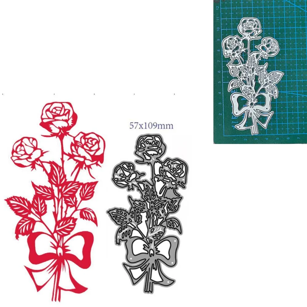 Flowers leaves metal cutting dies mold Scrapbooking decoration paper craft knife mould blade punch template Embossing stencils