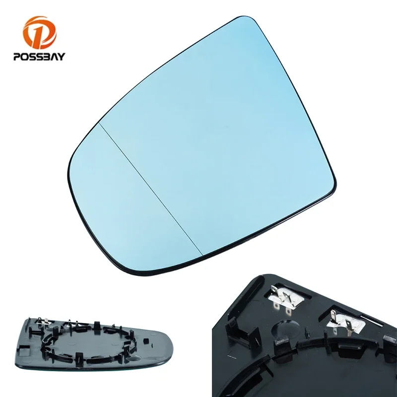 Heated Car Side Rear View Mirror Glass with Backing Plate for BMW X5 X6 Series E70 E71 E72 2007 2008 2009 2010 2011 2012-2014