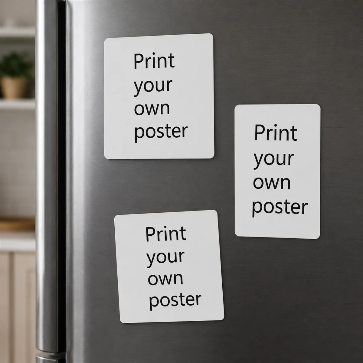 A Customizable Fridge Magnet—an Excellent Choice for Home Décor and an Ideal Gift, Available in Various Sizes. image 4