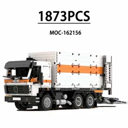 Building Blocks Container Box Box With Tailgate MOC-162156 Difficult Assembling Building Blocks 19873pcs Christmas Gift for Kids