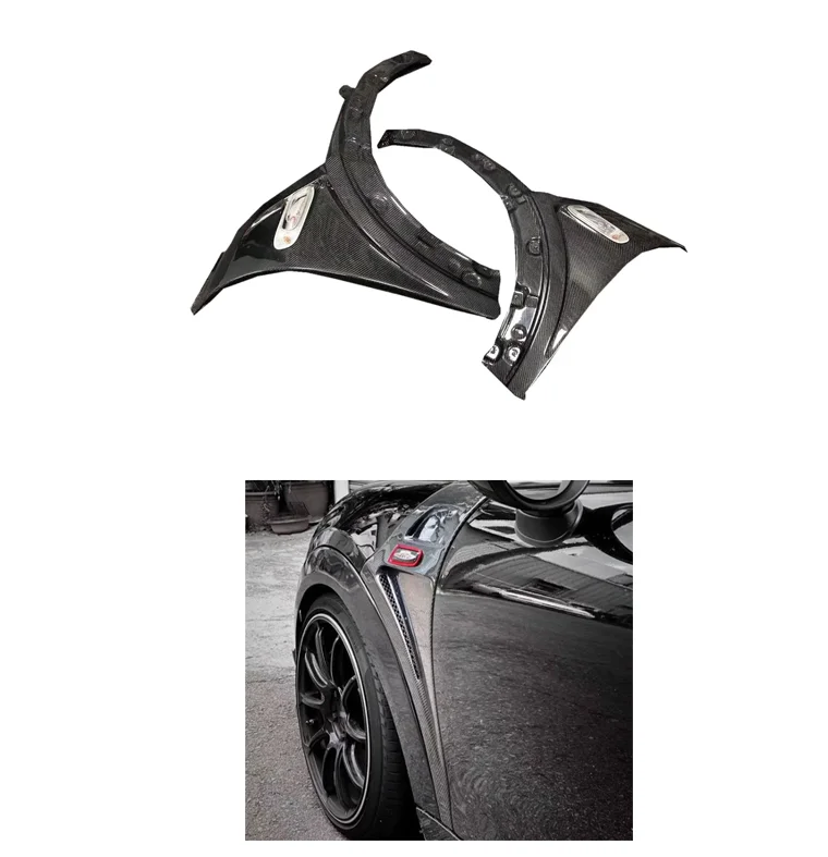 Mini Carbon Fiber Fender Car Fender for  Mini R55 R56 R57 Good CF fender Classic Auto Part