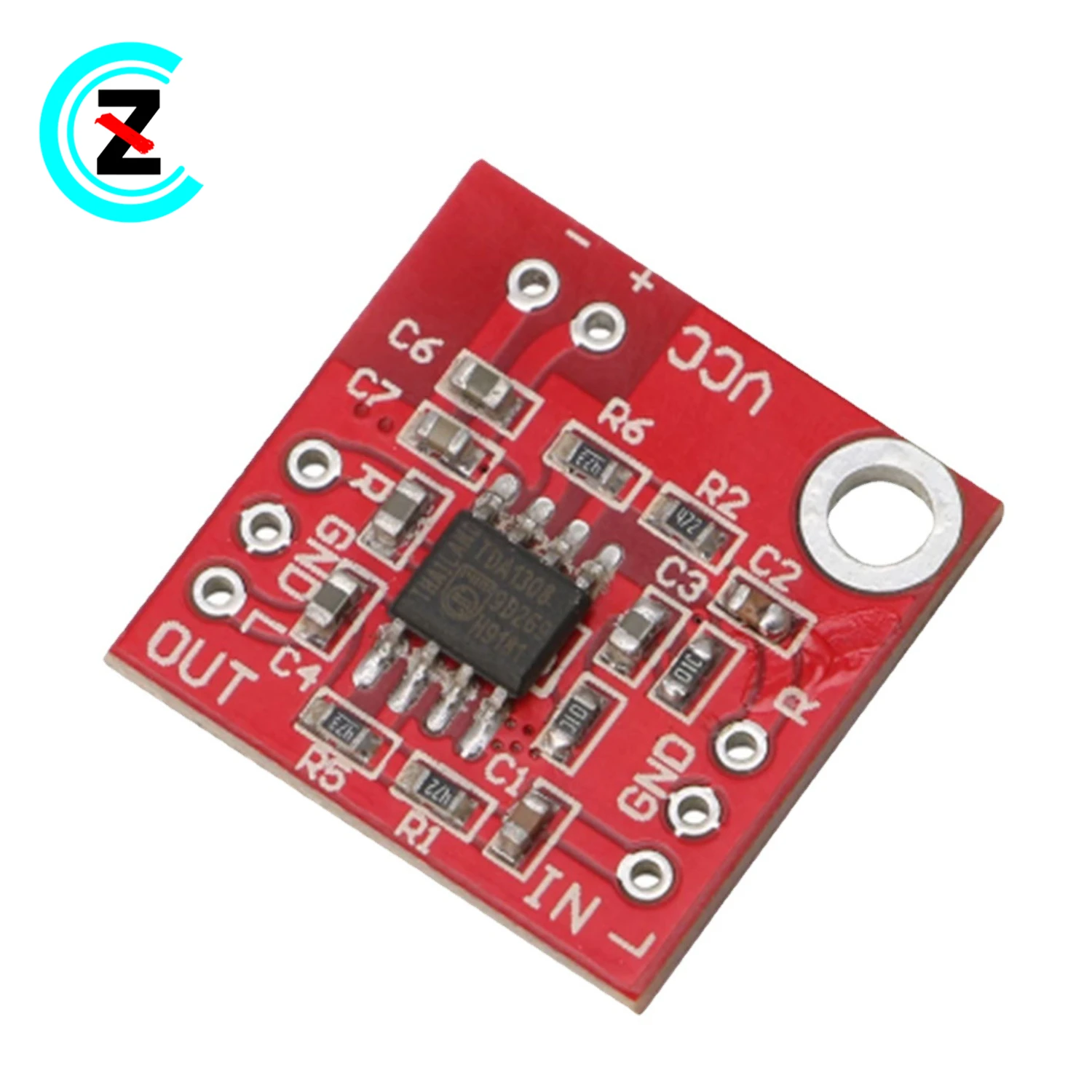 Earphone amplifier board module TDA1308 can be used as the amplifier front stage