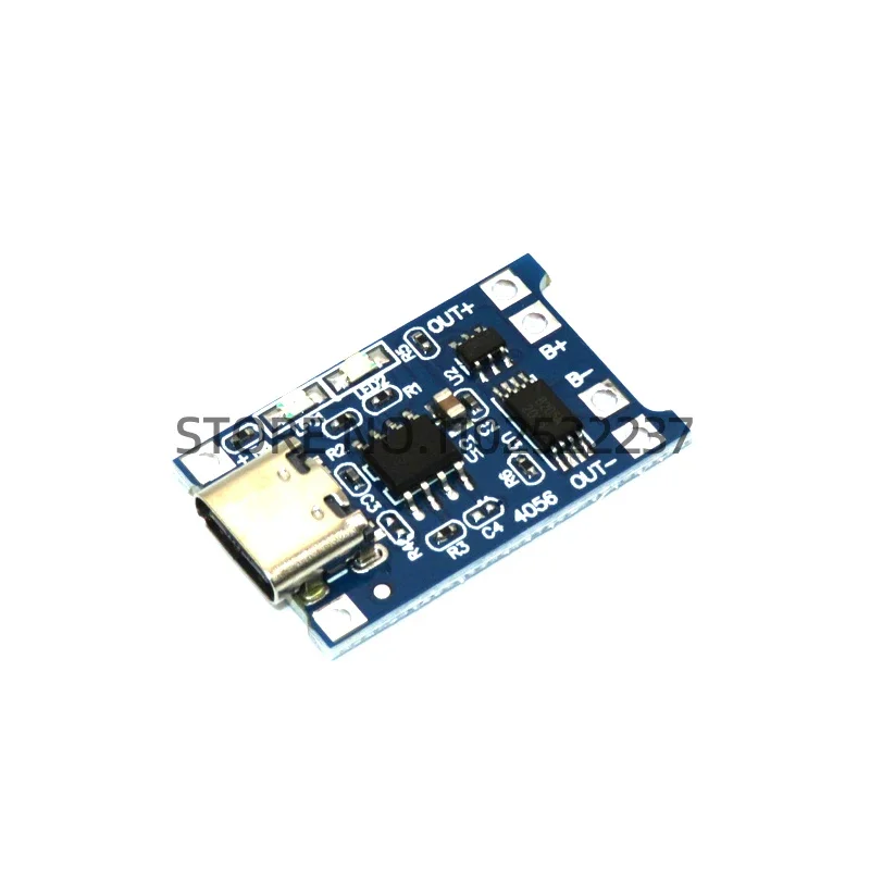 TP4056 With Protection Dual Functions 5V 1A Mini Micro TYPE-C USB 18650 Lithium Battery Charging Board Charger Module 1A Li-ion