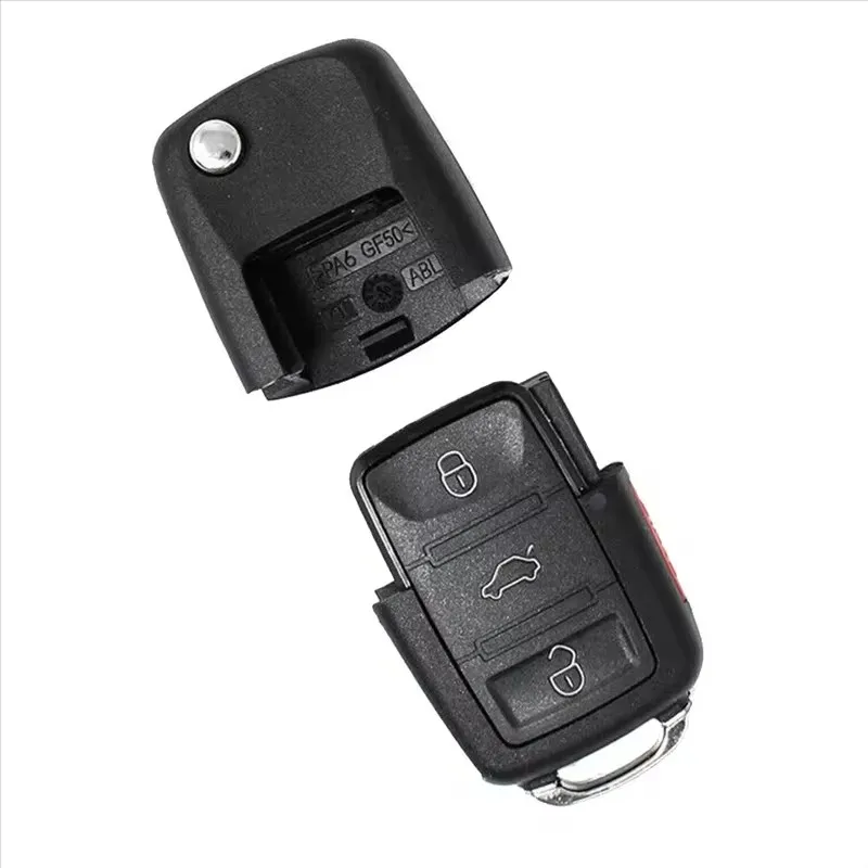 KEYECU Upgraded Flip Remote Key 433MHz 4D60 Chip for Jaguar XK XKR 2011 X-Type S-Type Uncut FO21 blade