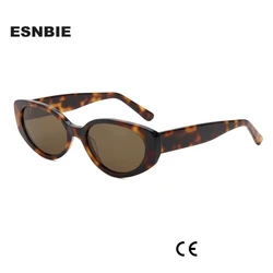 Designer Cat Eye Sunglasses Women Acetate UV Protection Polarized Sun Glasses for Female Eyewear Gafas De Sol Hombre