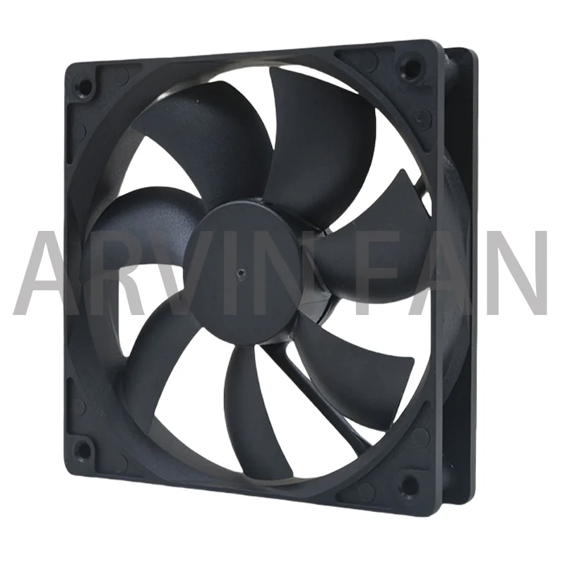 Ventilador de potencia de computadora súper silencioso, chasis TD1225LS 12025 DC12V 0.18A 12CM