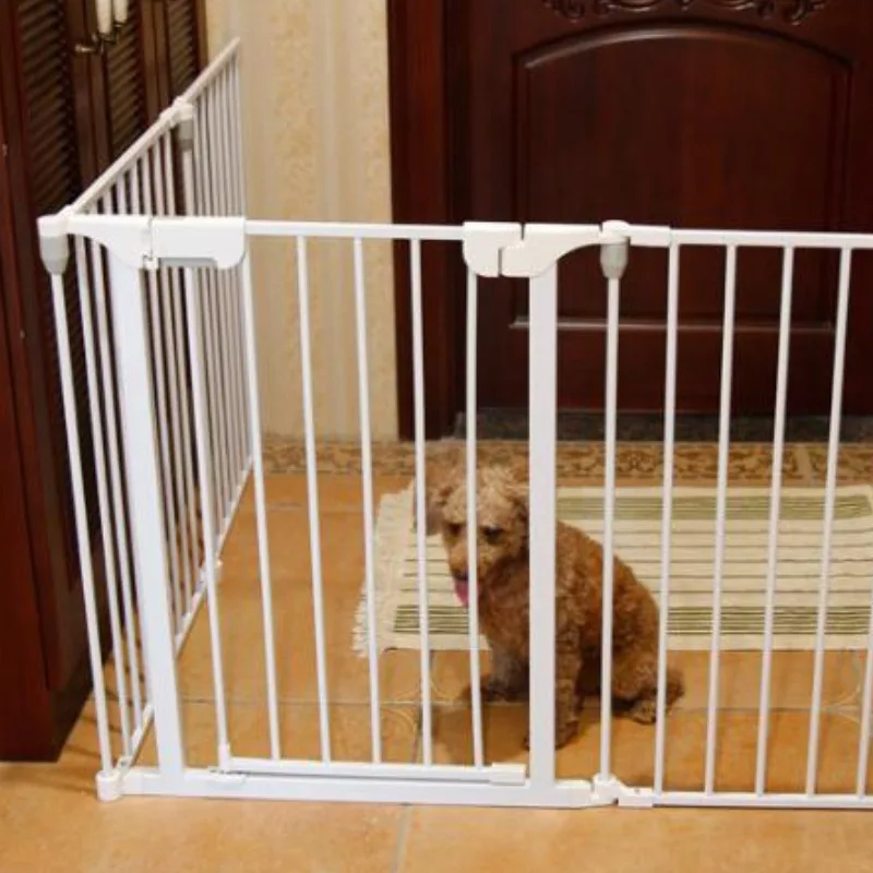 

Indoor and Outdoor Universal Metal Pet Cage Fence Pet House Easy to Assemble and Movable