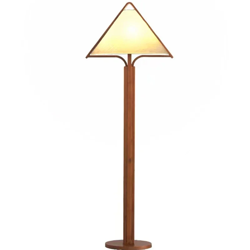 

Living room medieval style retro Danish design style cherry wood teak American bedroom floor lamp