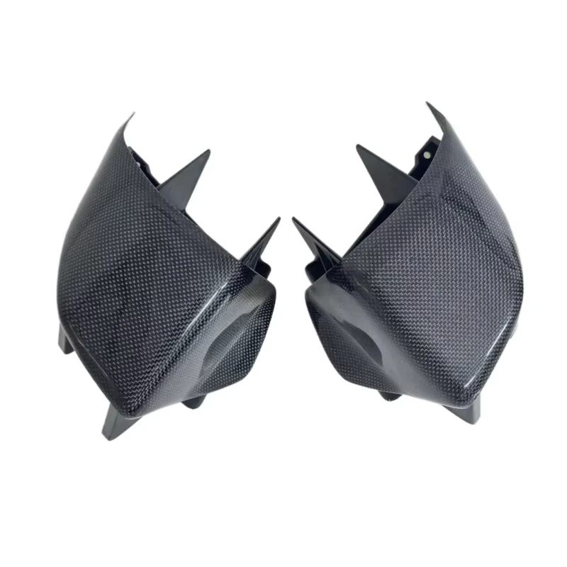 Para ducati streetfighter v4 v4s v4r 2018-2023 2022 2024 motocicleta de fibra de carbono asas fixas aerodinâmicas spoilers vento fixo capa