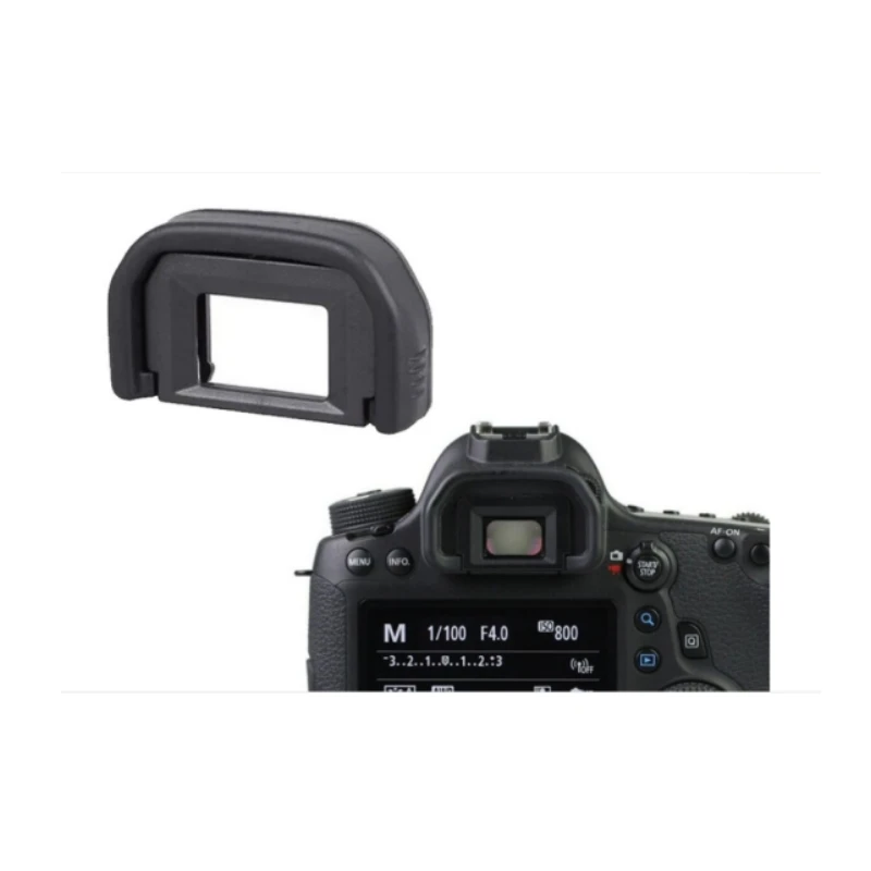 2 sztuki aparatu gumowa muszla oczna EB EyeCup do Canon EOS 60D 50D 5D Mark II 5 d2 6 d2 6D 80D 70D 40D 30D 20D 10D