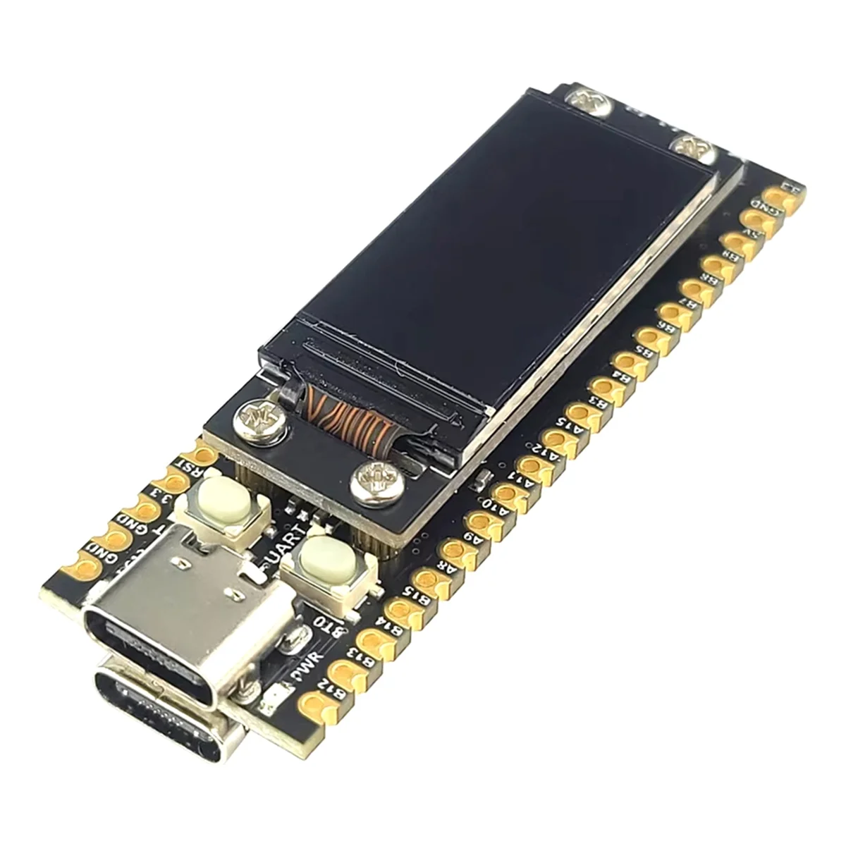 

Плата разработки AB01 STM32F103C8T6 с 0,96-дюймовым TFT ЖК-экраном, 8 МБ Flash MCU, минимальная системная плата