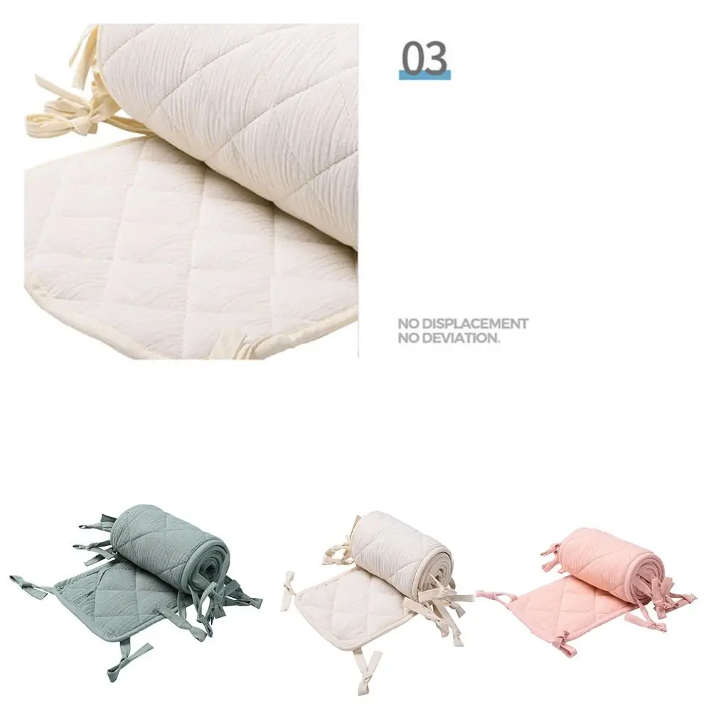 Pelindung Kasur Bayi dari Katun Tebal, Pelindung Keamanan Anak, Bumper Kasur, Bantal Pelindung Kasur Bayi, Dekorasi Tempat Tidur Bayi Baru Lahir, Bumper Kasur Bayi
