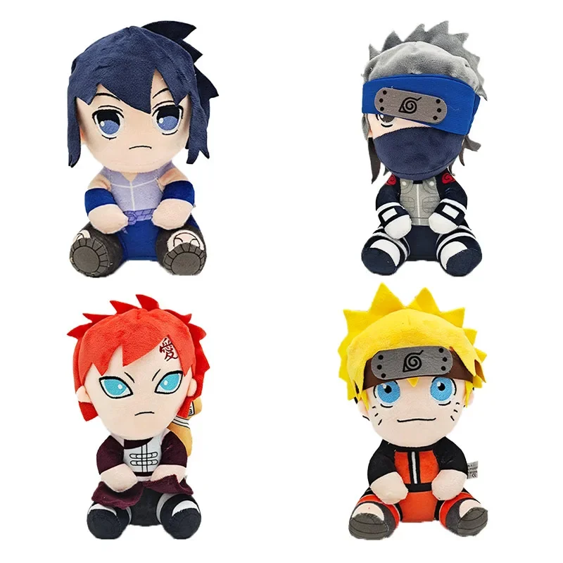 20CM New Naruto Plush Doll Creative Cute Pillow Hokage Simulation Doll Children's Birthday Gift Collection Toys