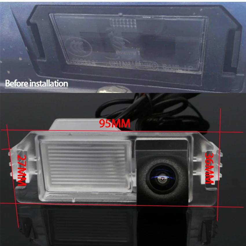 Car Parking Rear View Reversing Wireless Fish eye HD CCD Camera For KIA Picanto Morning TA 2011 2012 2013 2014 2015 2016 2017