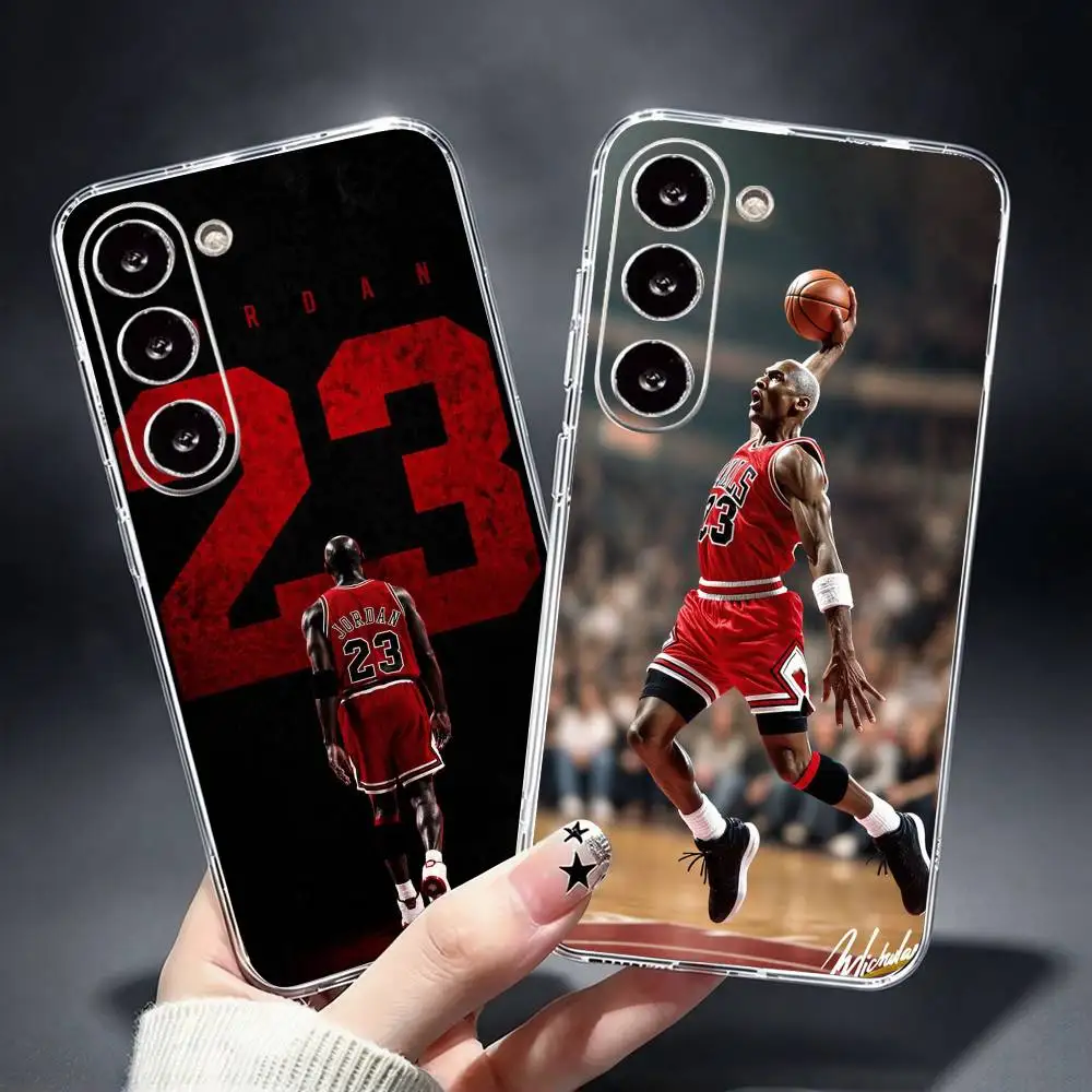 The GOAT M-Michael J-Jordan Phone Case Silicone Soft for Samsung Galaxy A73,A72,A71,A70,A53,A52,A51Cover