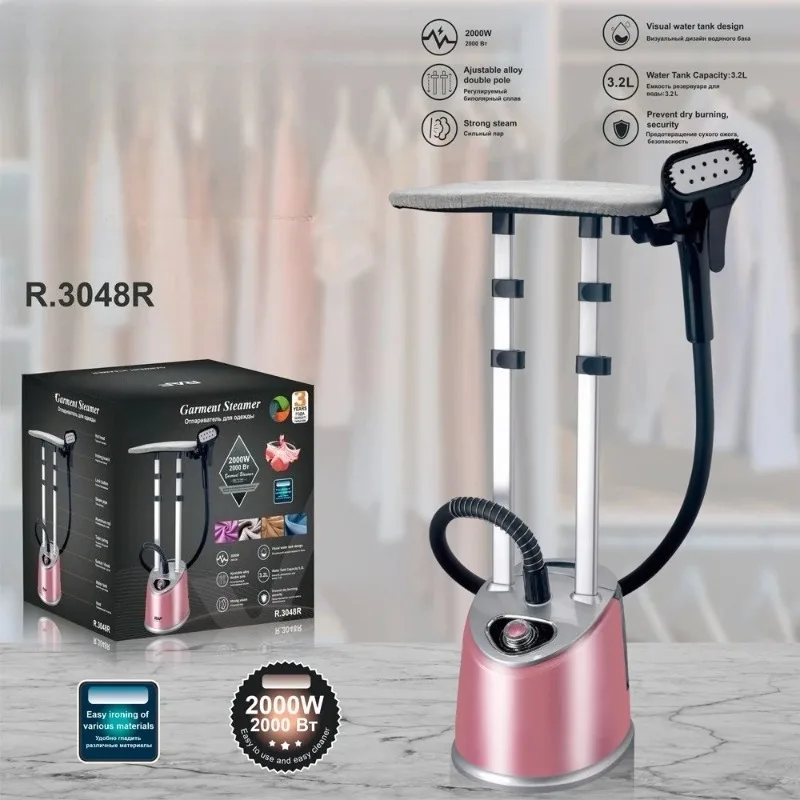 

European standard ironing machine, household handheld clothing ironing machine, standing electric iron