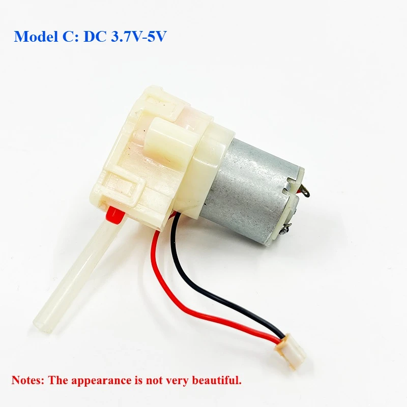 1PC Micro 320/260/500 silnikowa pompa perystaltyczna DC 3.7V-5V pompa samozasysająca/pompa wytłaczająca DC 6V-12V — zdjęcie 7