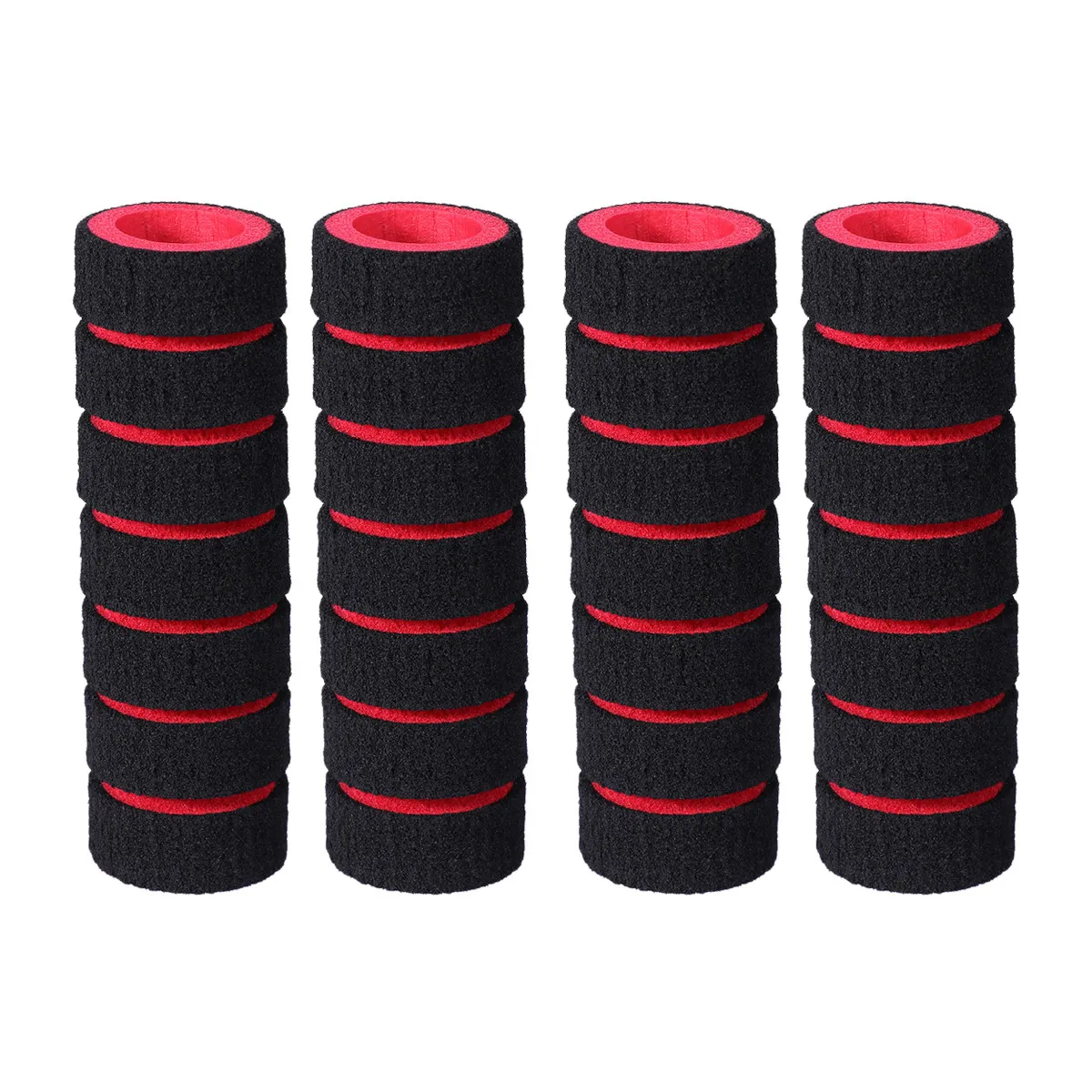 

2Pair Handlebar Grip Sponge Non-Slip Bike Cover Cushion Shockproof Comfortable Racing Motorcycle Grip Cover Handle Bar Sponge